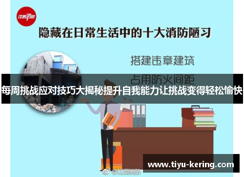 每周挑战应对技巧大揭秘提升自我能力让挑战变得轻松愉快