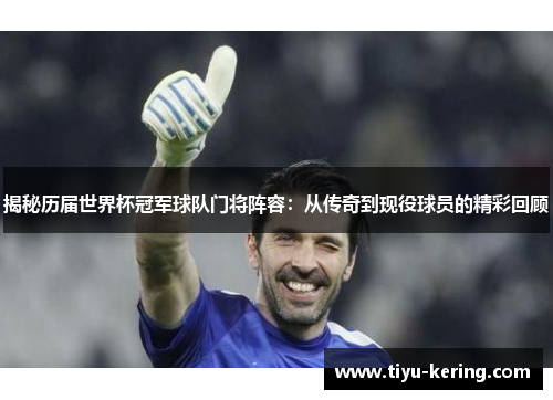 揭秘历届世界杯冠军球队门将阵容：从传奇到现役球员的精彩回顾
